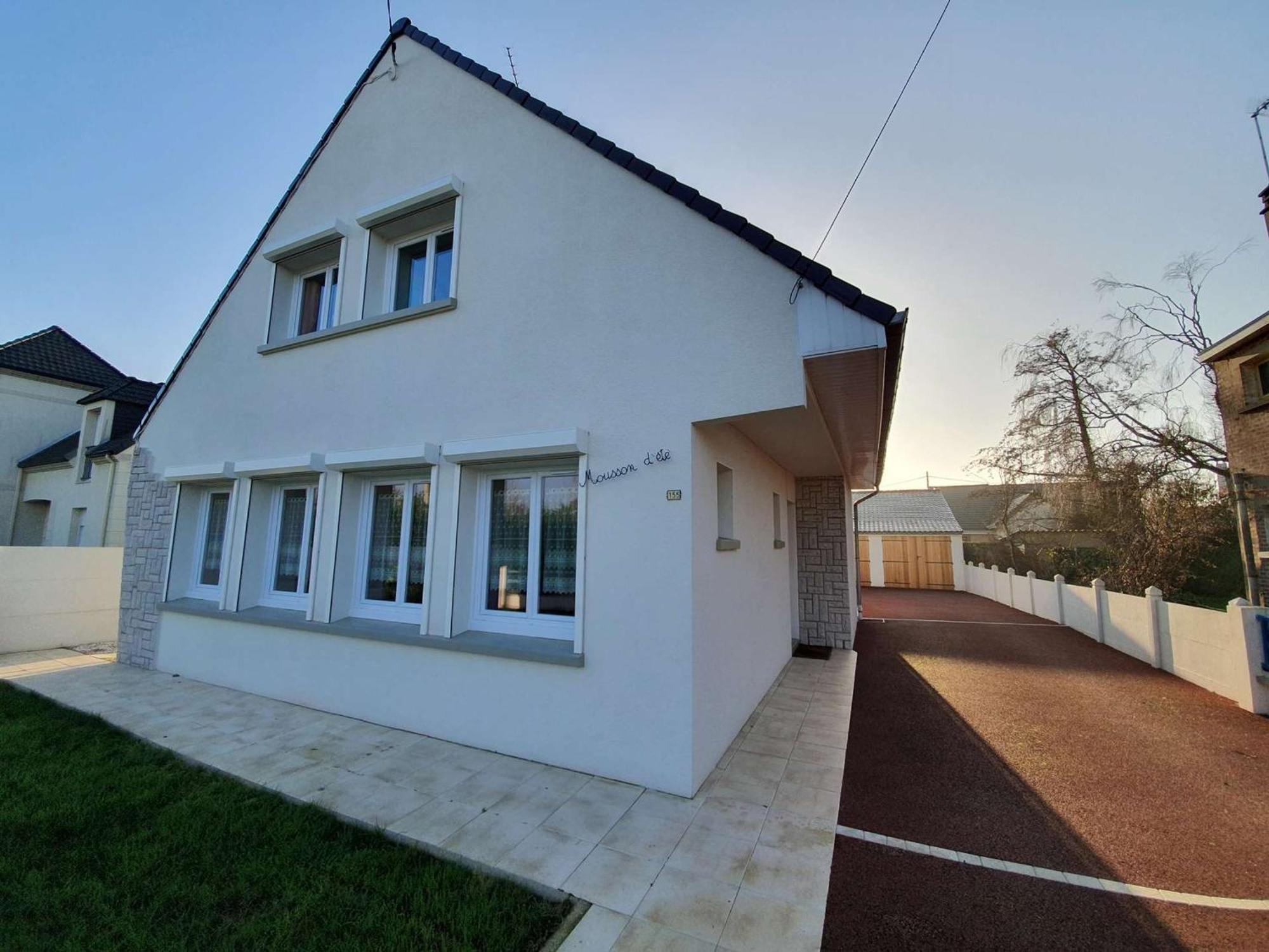 Maison Familiale Spacieuse Avec Jardin, Terrasse Ensoleillee Et Parking A Cucq - Fr-1-672-18 Villa Eksteriør bilde